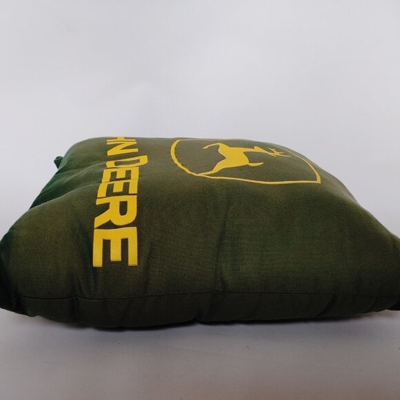 OFFICIAL John Deere Couch Cushion Throw Pillow 16" x 16" - Picture 2 of 6